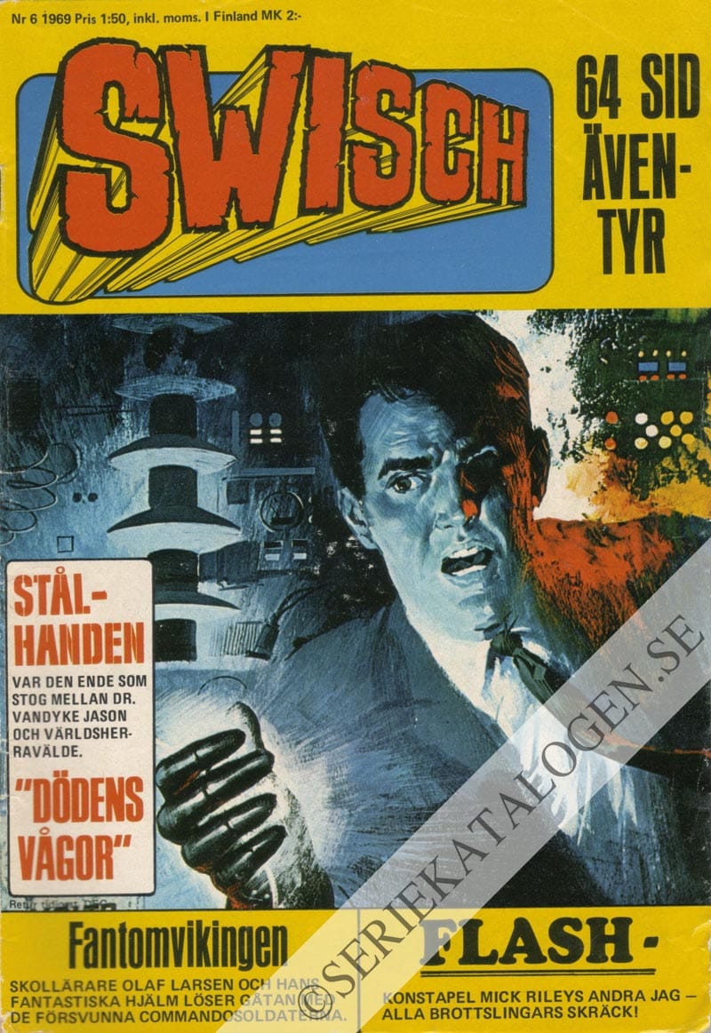 Framsida på Swisch #6 (1969)