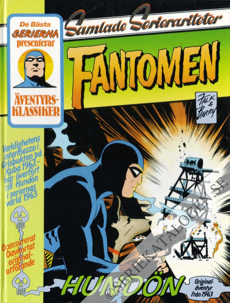 Framsida på Samlade Serierariteter Fantomen 1963 (1986)
