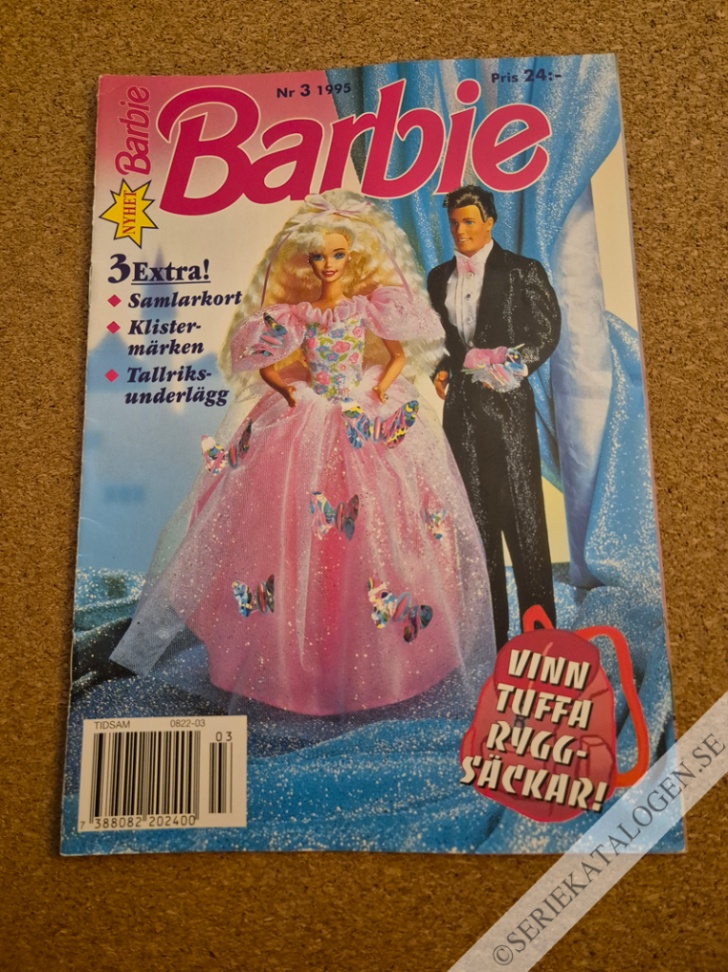 Framsida på Barbie #3 (1995)