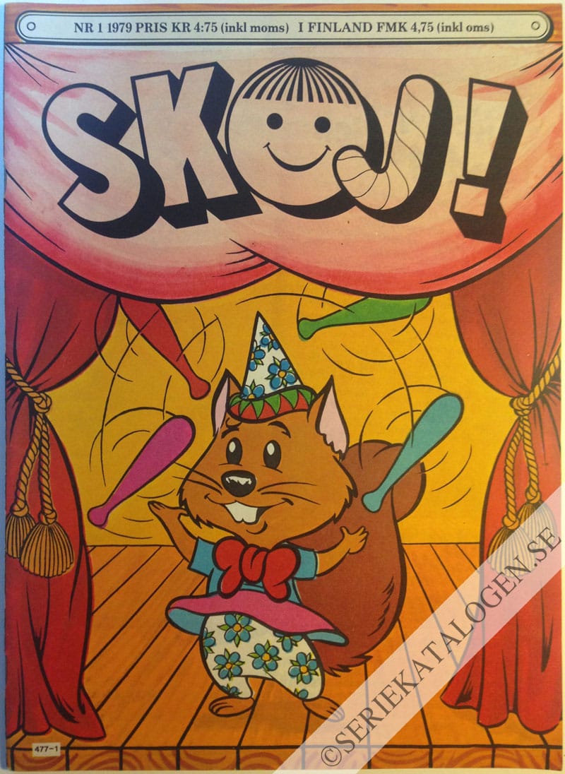 Framsida på Skoj #1 (1979)