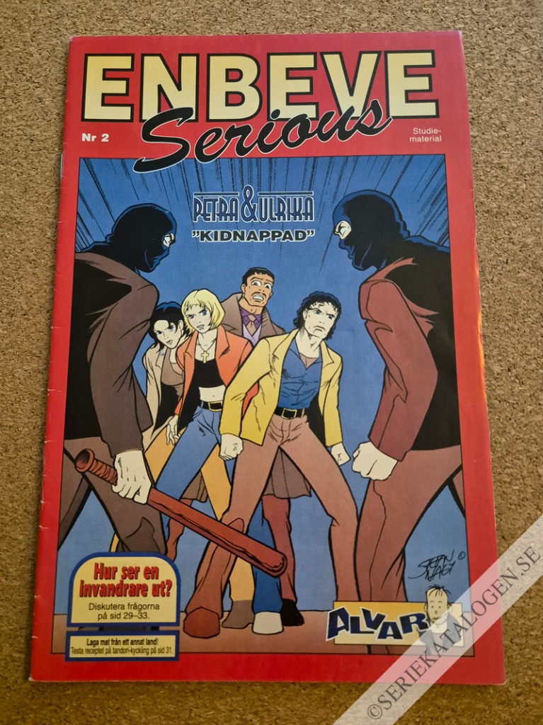 Framsida på Enbeve Serious #2 (1998)