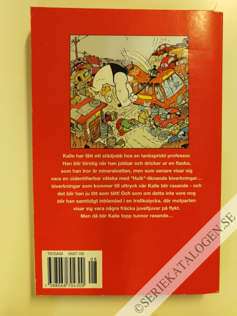 Baksida på Topp tunnor rasande (2003)