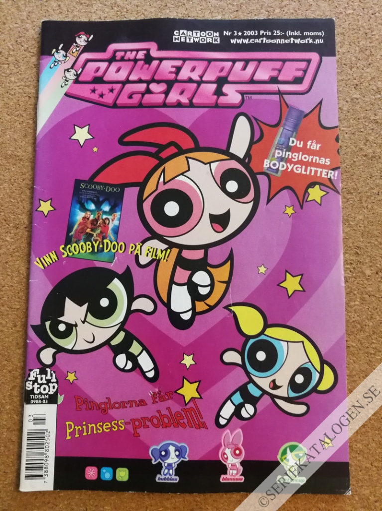 Framsida på The Powerpuff Girls #3 (2003)
