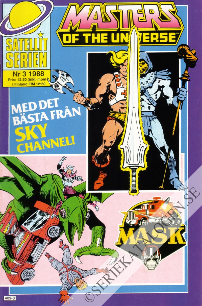Framsida på Satellitserien #3 (1988)