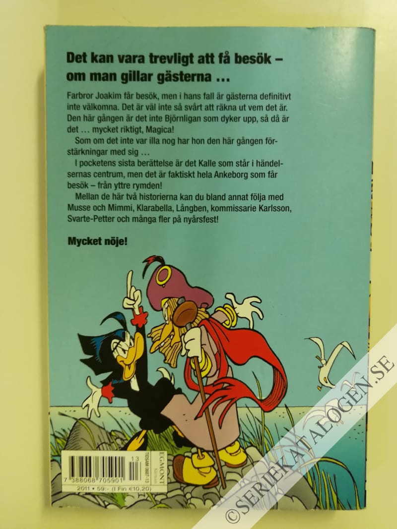 Baksida på Pengabingen i fara (2011)