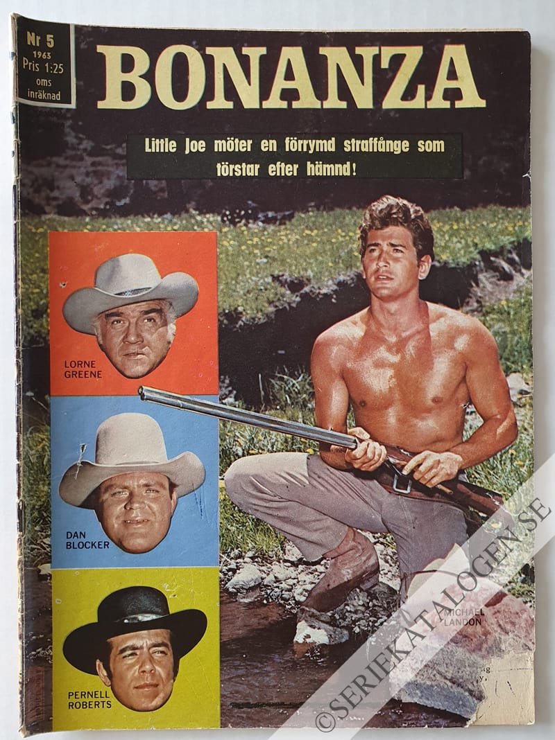 Framsida på Bonanza #5 (1963)