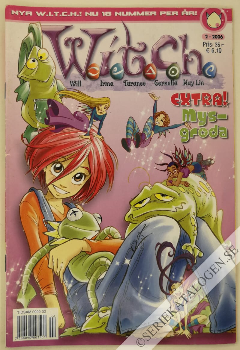 Framsida på W.i.t.c.h. #2 (2006)