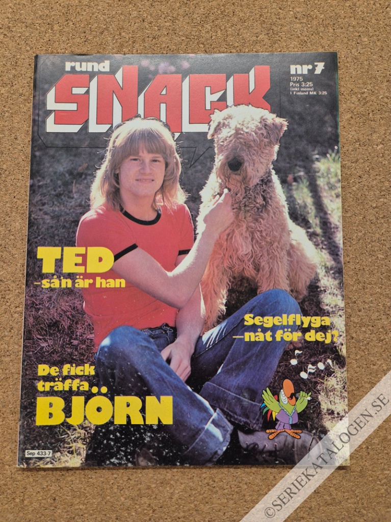 Framsida på Rundsnack #7 (1975)