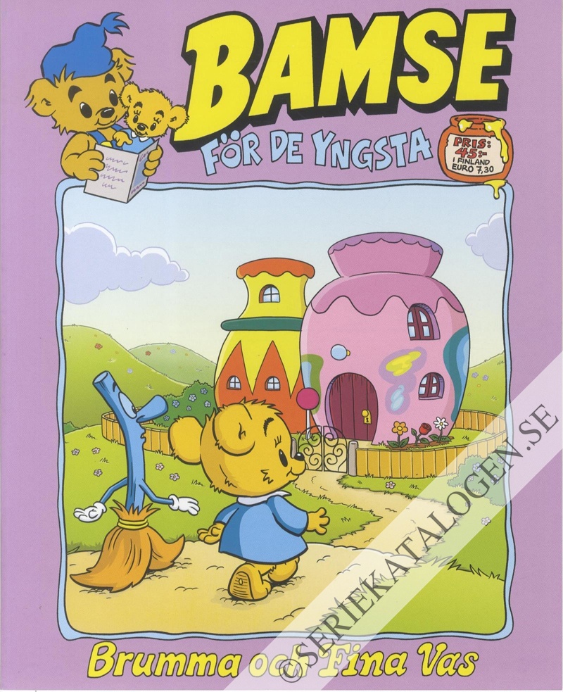 Framsida på Bamse för de yngsta #6 - Bruma och Fina Vas (2024)
