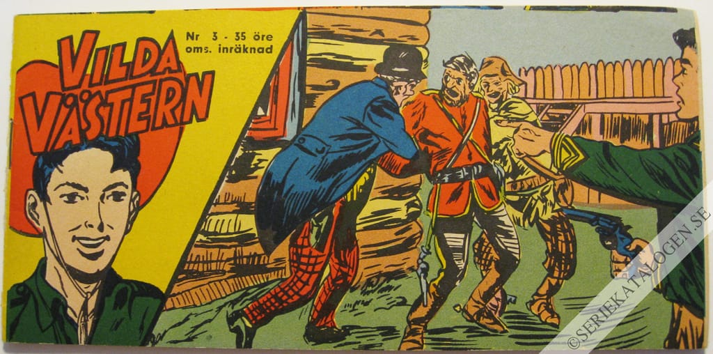 Framsida på Vilda Västern #3 (1962)