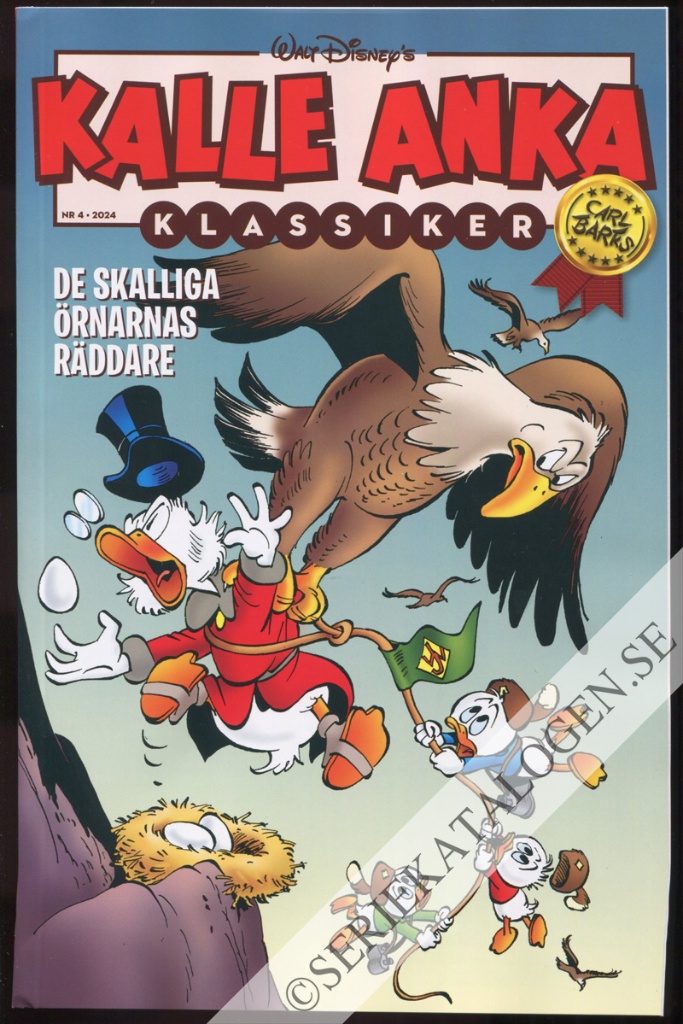 Framsida på Kalle Anka Klassiker #4 (2024)