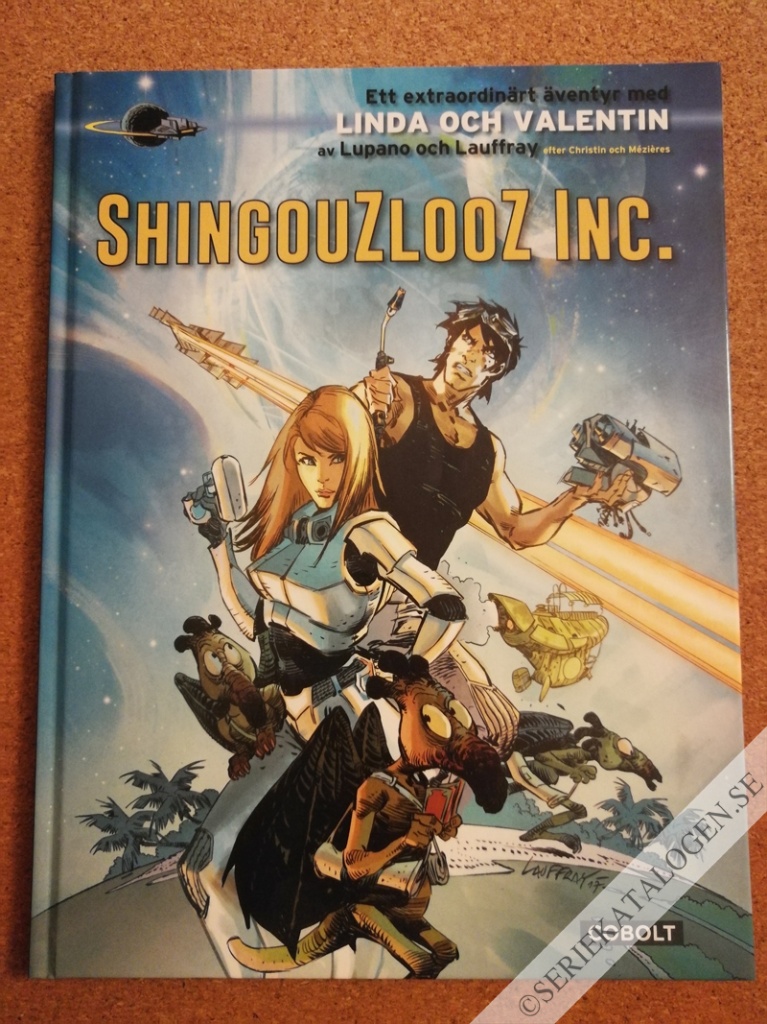 Framsida på Extraordinära resor i tid och rum - Linda och Valentin Shingouzlooz Inc. (2020)