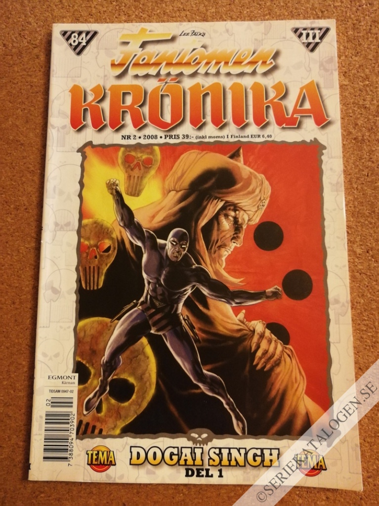 Framsida på Fantomen Krönika #2 (2008)