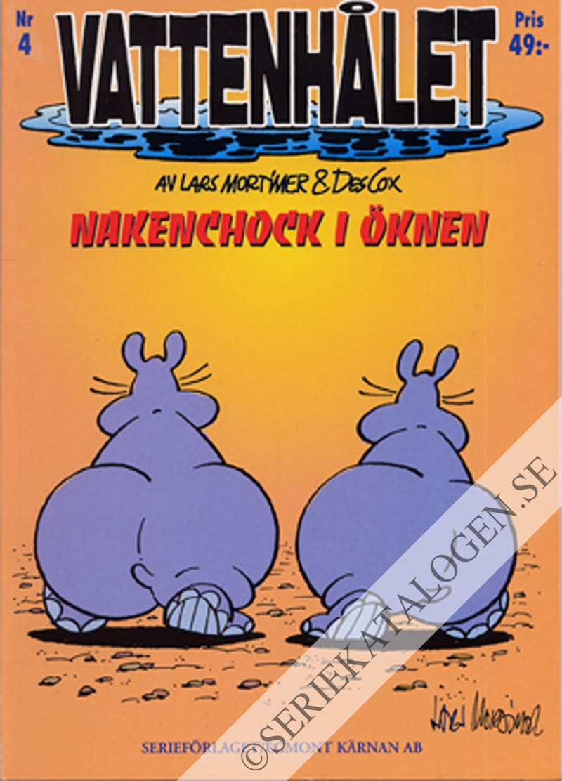 Framsida på Vattenhålet Nakenchock i öknen (2003)