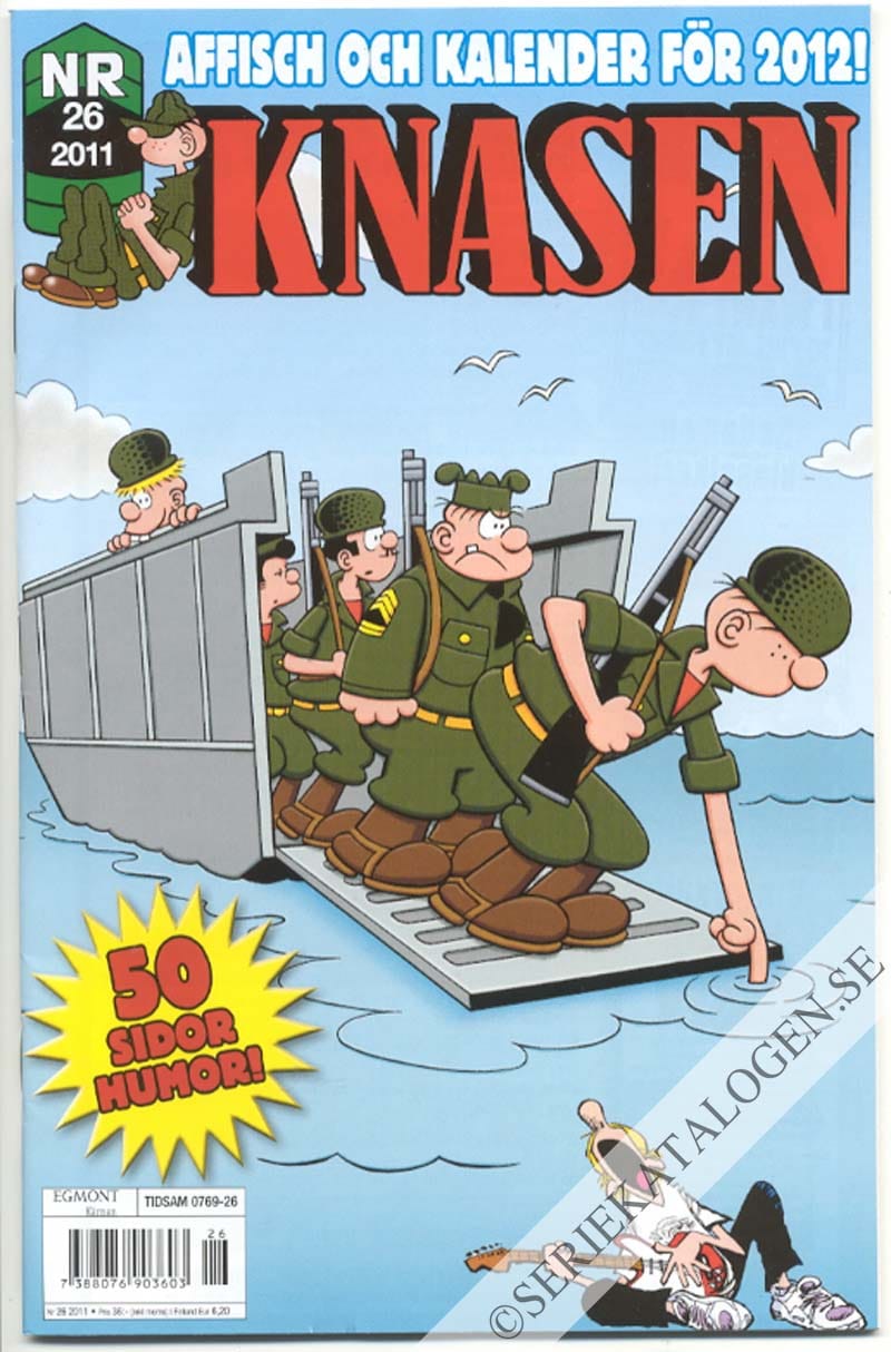 Framsida på Knasen #26 (2011)