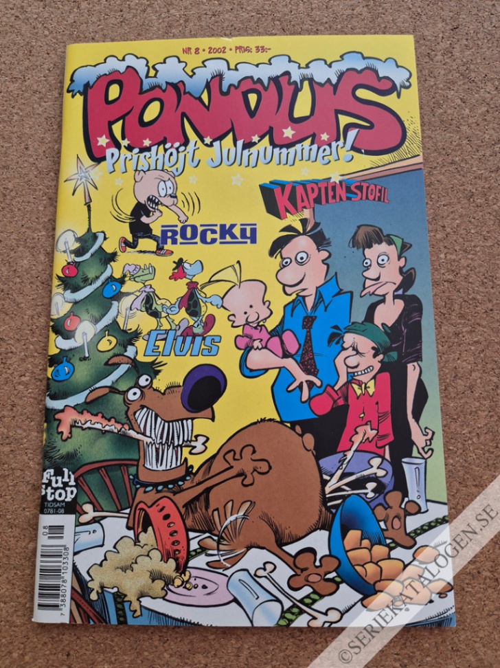 Framsida på Pondus #8 (2002)