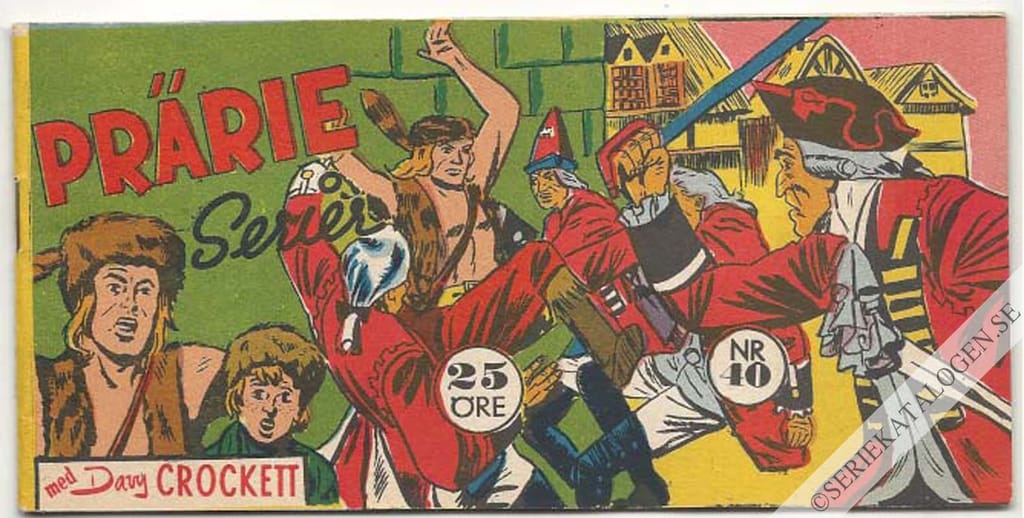 Framsida på Prärie-serier #40 (1959)
