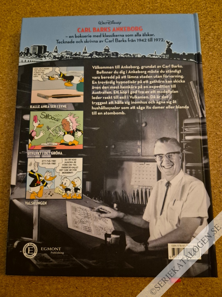Baksida på Spöket i grottan och andra historier från 1946-1947 (2019)