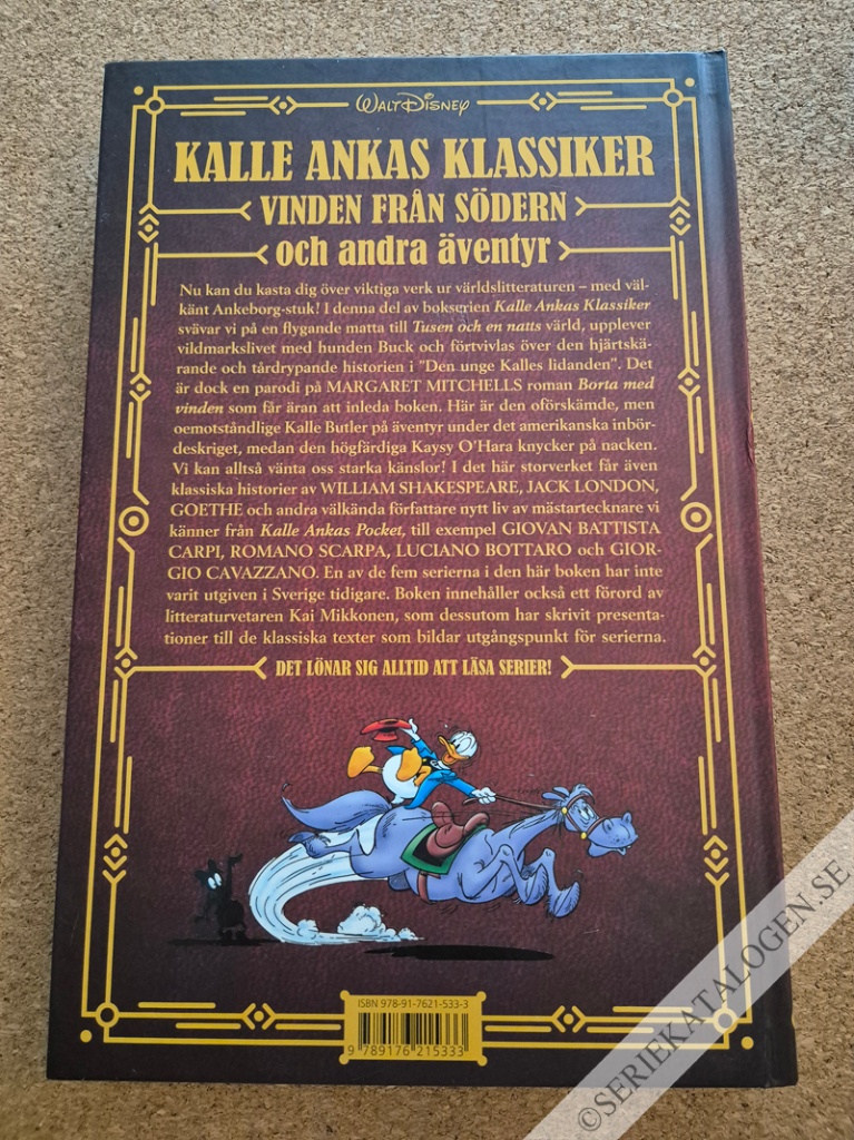 Baksida på Vinden från södern och andra äventyr (2019)