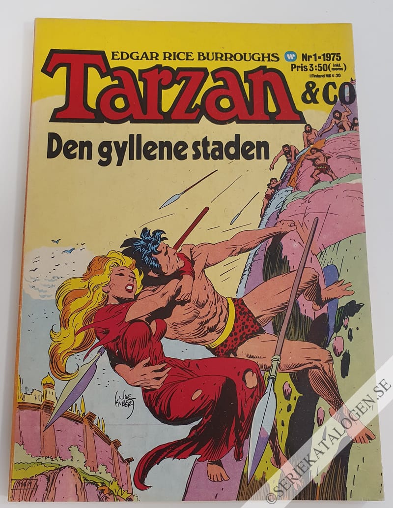 Framsida på Tarzan & co #1 (1975)