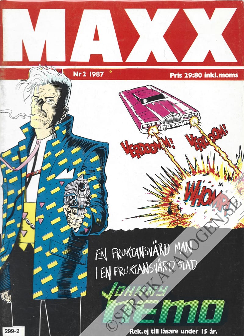Framsida på Maxx #2 (1987)