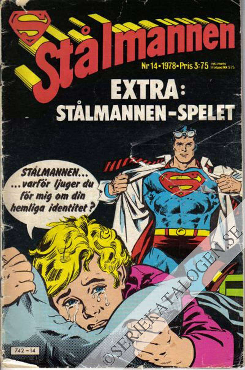 Framsida på Stålmannen #14 (1978)