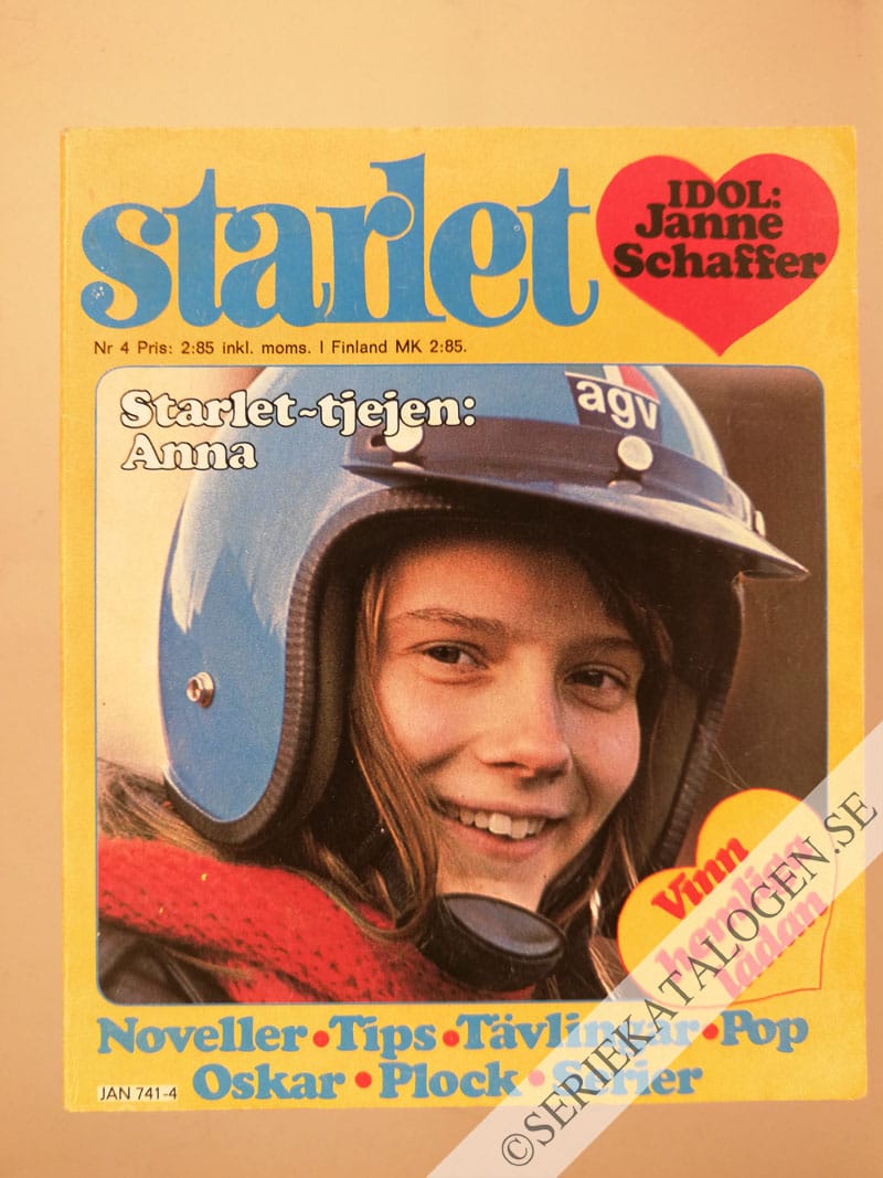 Framsida på Starlet #4 (1977)