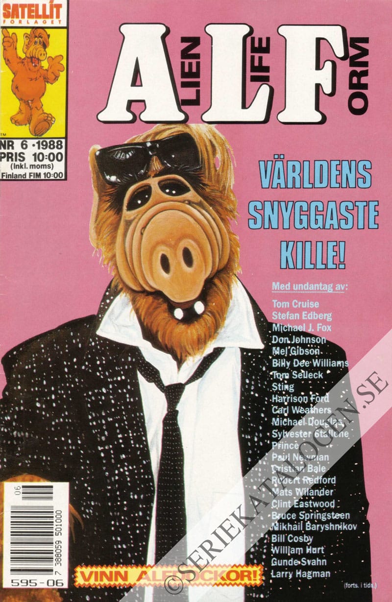 Framsida på Alf #6 (1988)
