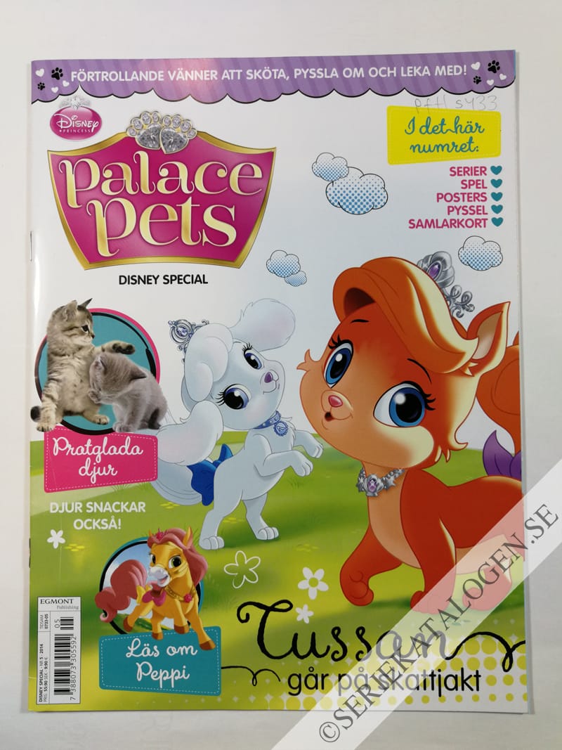 Framsida på Disney special Palace Pets (2014)