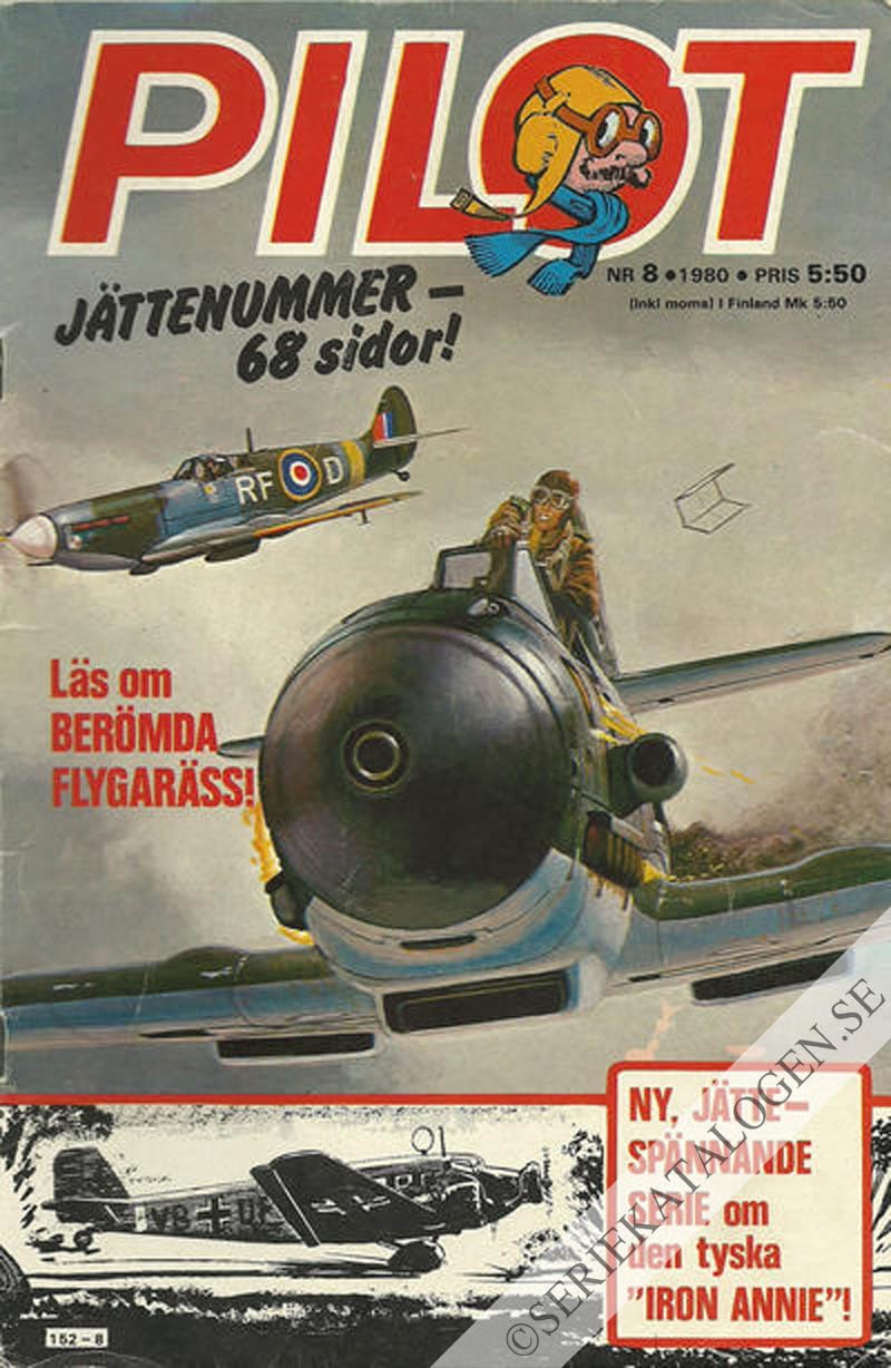 Framsida på Pilot-22 #8 (1980)