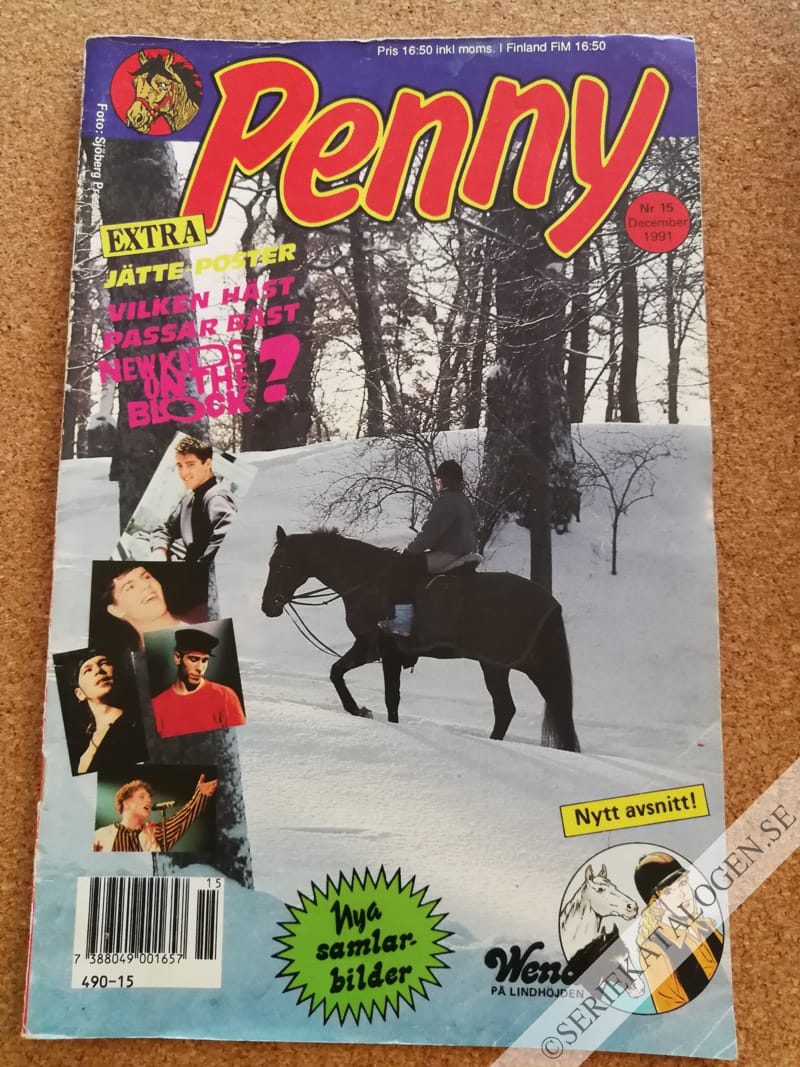Framsida på Penny #15 (1991)
