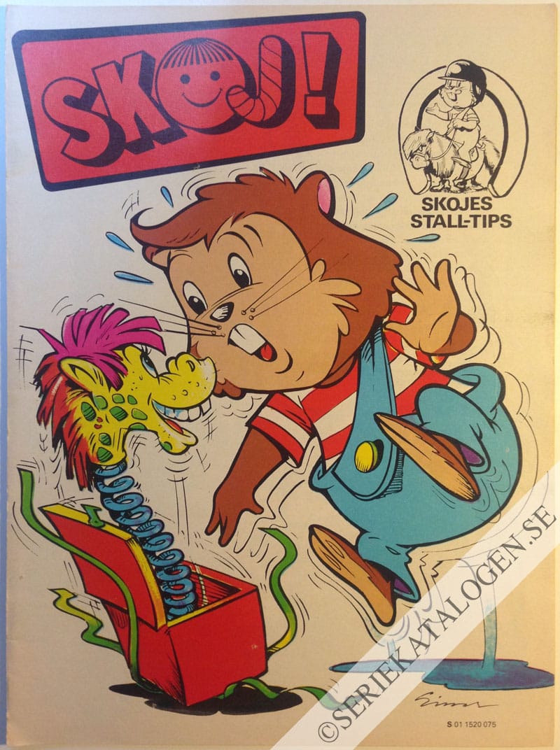 Framsida på Skoj #S 01 1520 075 (1981)