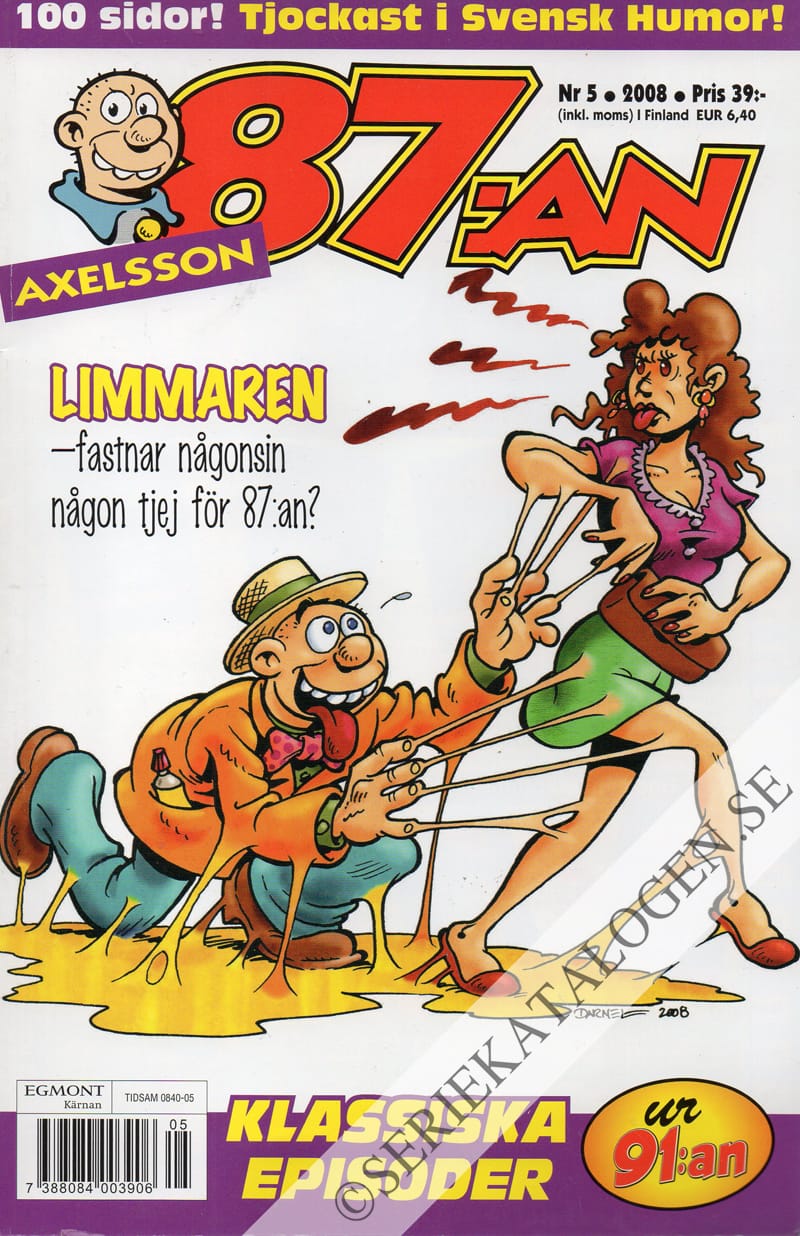 Framsida på 87:an Axelsson #5 (2008)