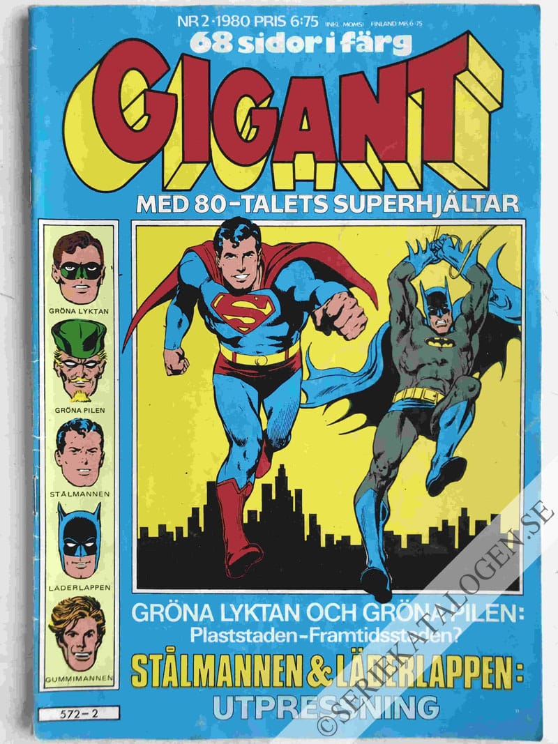 Framsida på Gigant #2 (1980)