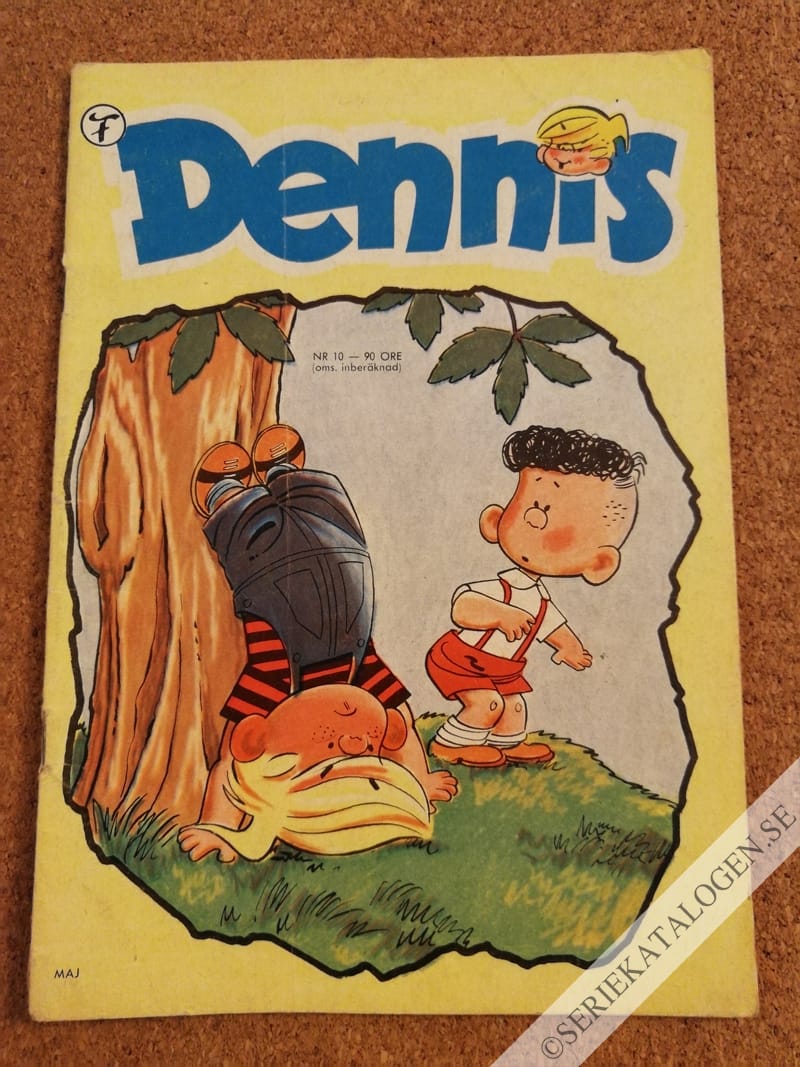 Framsida på Dennis #10 (1963)