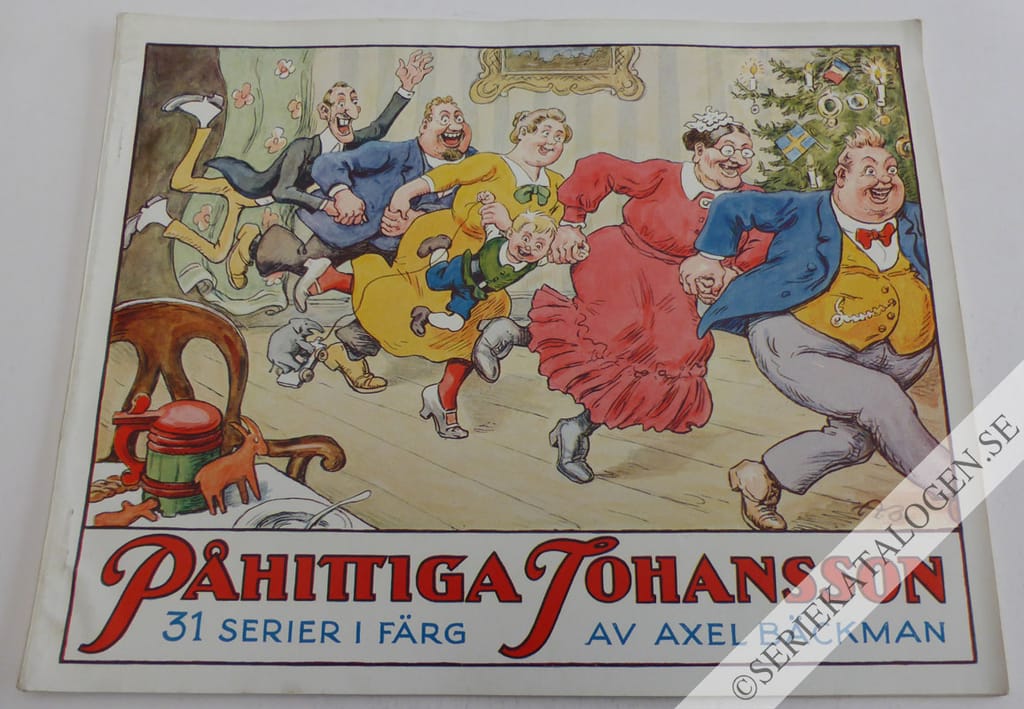 Framsida på Påhittiga Johansson # (1940)