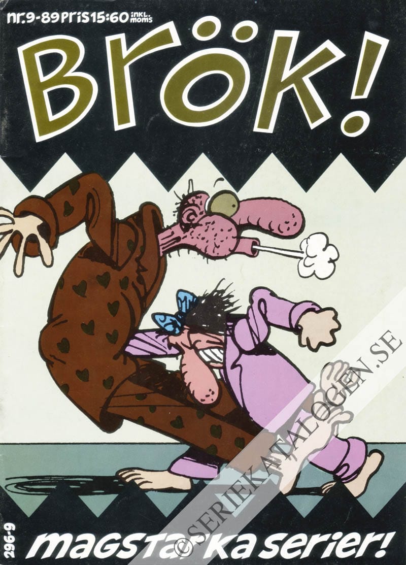 Framsida på Brök! #9 (1989)