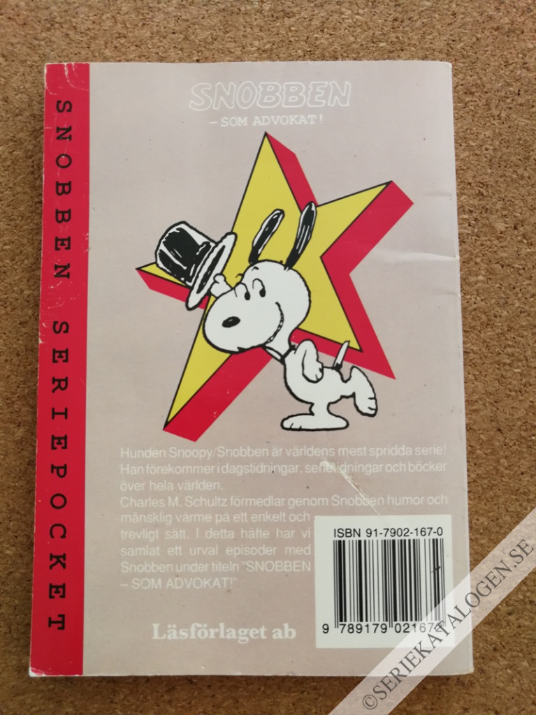 Baksida på Snobben - som advokat! (1991)