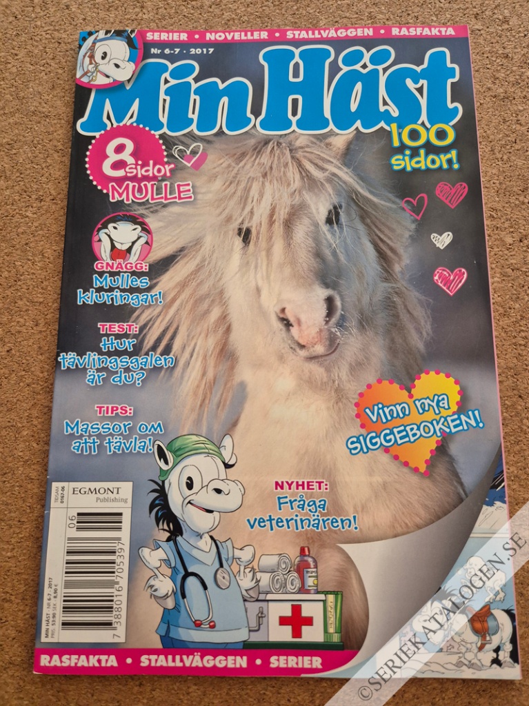 Framsida på Min häst #6-7 (2017)
