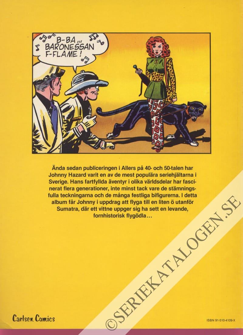 Baksida på Skräcködlornas ö (1983)