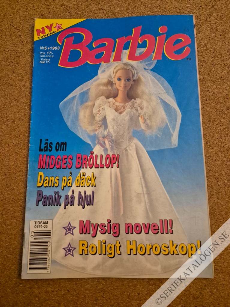 Framsida på Barbie #5 (1993)