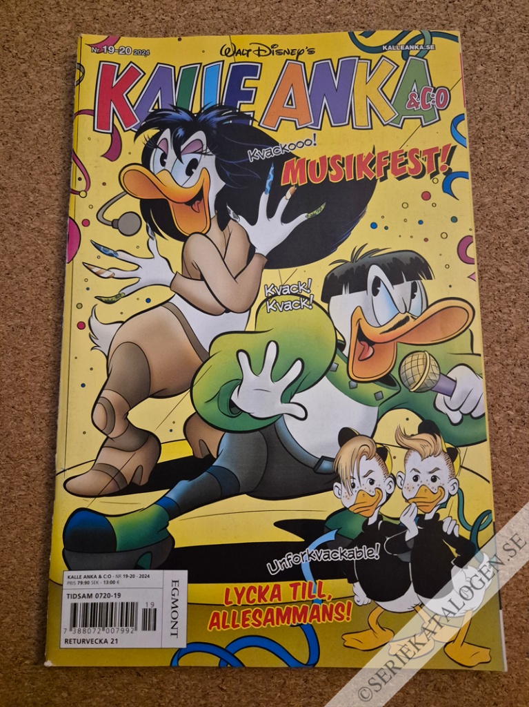 Framsida på Kalle Anka & C:o #19-20 (2024)