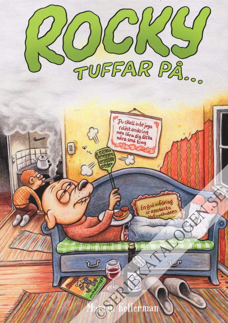 Framsida på Rocky #26 - Rocky tuffar på... (2014) (variant)