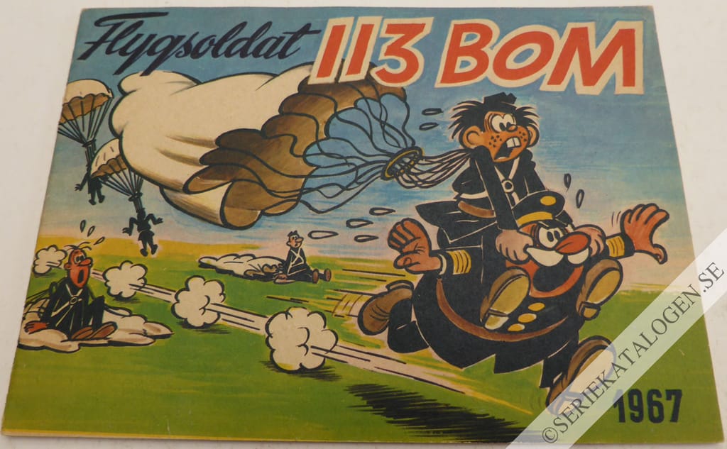 Framsida på Flygsoldat 113 Bom # (1966)