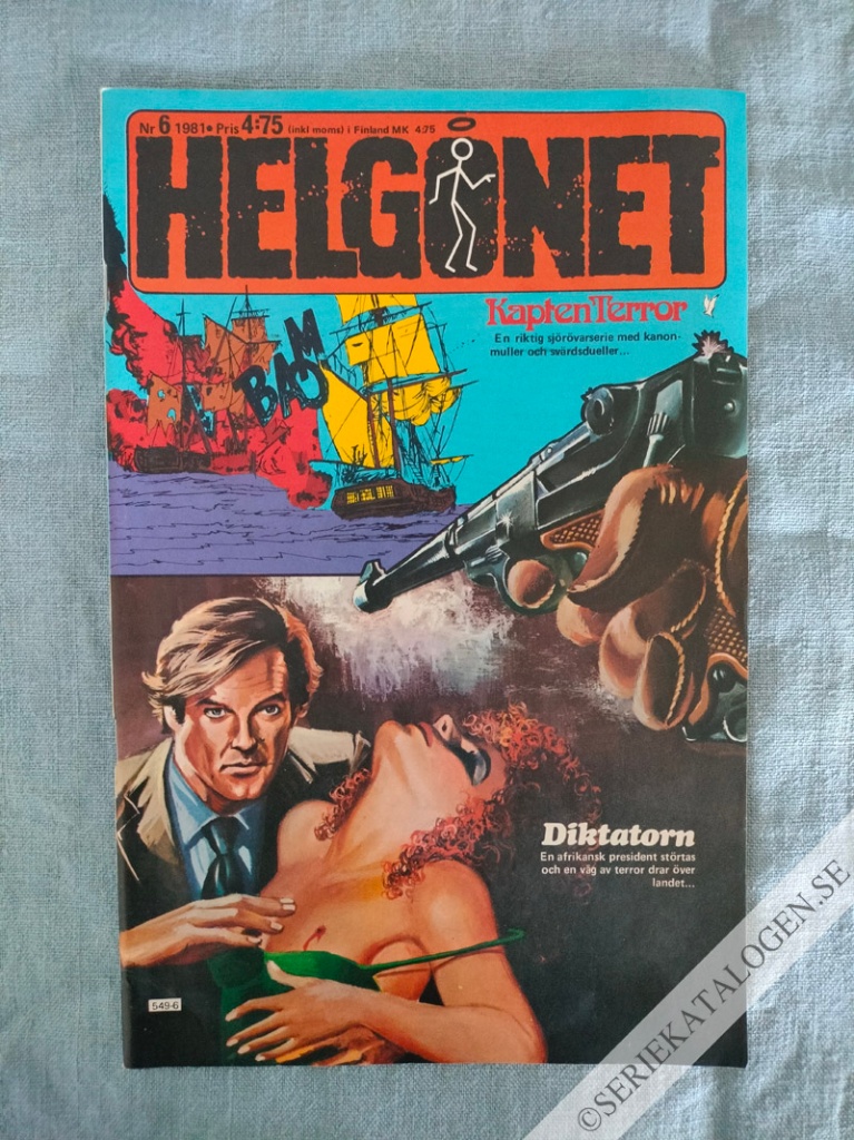 Framsida på Helgonet #6 (1981)