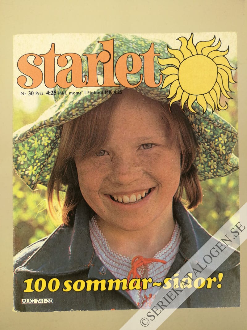 Framsida på Starlet #30 (1978)