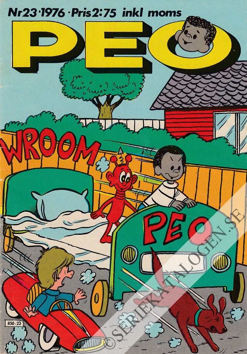 Framsida på Peo #23 (1976)