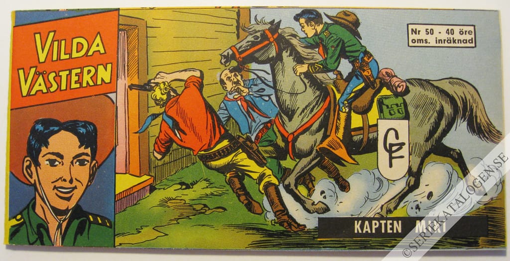 Framsida på Vilda Västern #50 (1963)