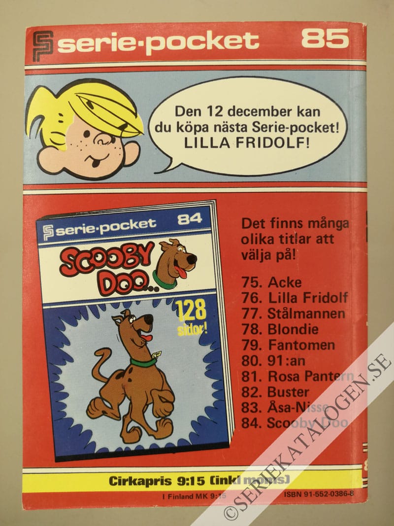 Baksida på Dennis (1979)