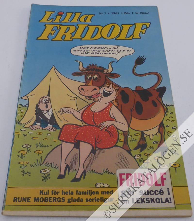 Framsida på Lilla Fridolf #7 (1961)